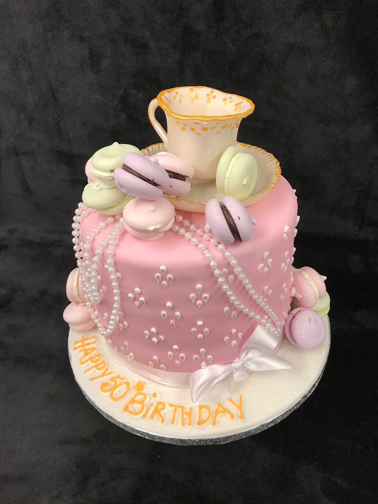 Tea Cup Birthday Cake