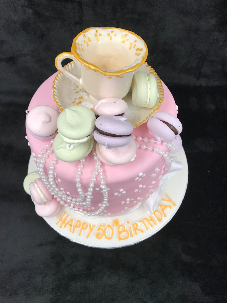 Tea Cup Birthday Cake