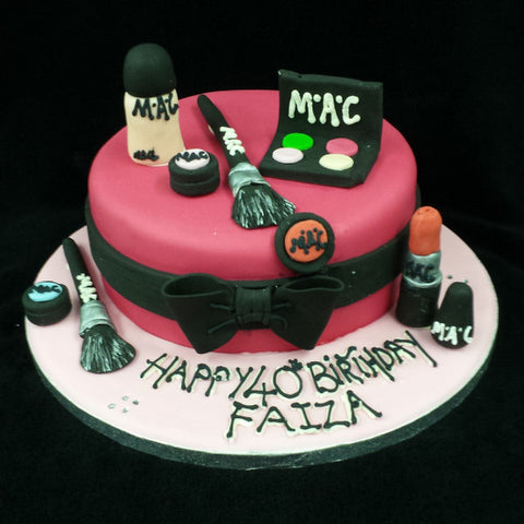 Makeup Birthday Cake