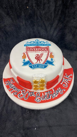 Liverpool Football Cake