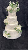 4 tier Buttercream Cake