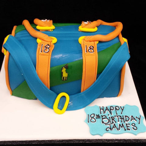 Sportsbag Birthday Cake