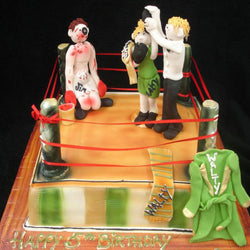 Boxing Ring Childrens Cakes