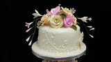3 Tier  Very Elegant Wedding Cake