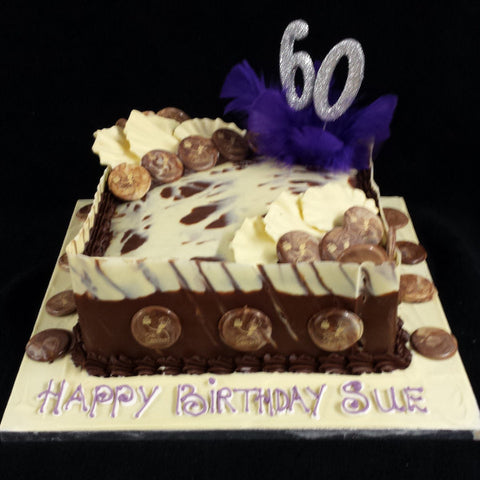 Chocolate Birthday Cake//