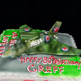 RAF Plane Birthday Cake