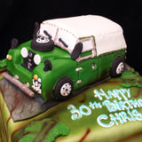 Landrover  Birthday Cake