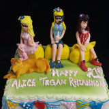 Triplets  Birthday Cake