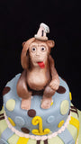 Two Tier Monkey Cake