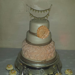 Just Married Wedding Cake