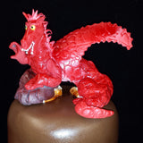 3 Tier Wedding Cake With Dragon