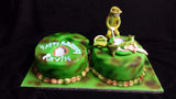 60th Fisherman Birthday Cake