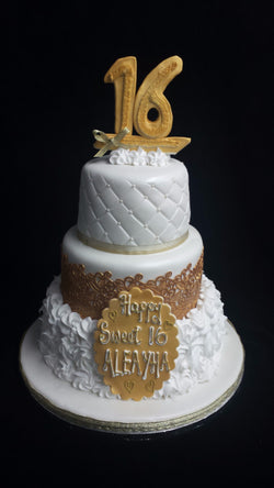 Elegant Birthday  Cake