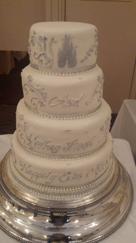 Happily Ever After Wedding Cake