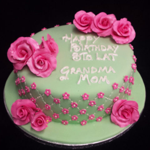 Flower  Birthday Cake