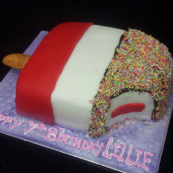 Ice Lolly Childrens Birthday Cake