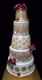 5 Tier  Wedding Cake