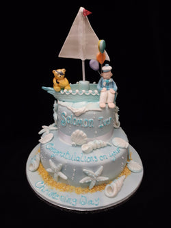 Sailor  Christening Cake