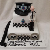 2 Tier Retirement Cake
