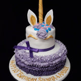 2 Tier  Unicorn  Birthday Cake