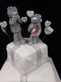 Proposing Bears Engagement Cake