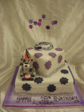 2 Tier Bear Birthday Cake