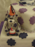 2 Tier Bear Birthday Cake