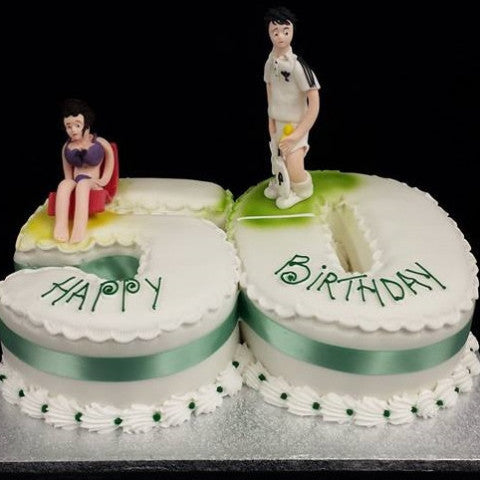 50th Sunbather Birthday Cake