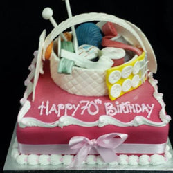 Craft Basket  Birthday Cake