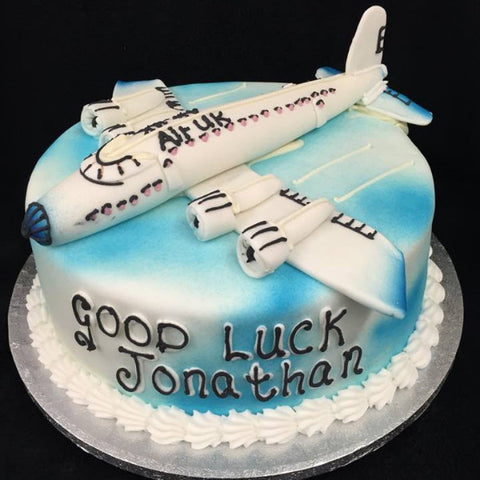 Plane Birthday Cake