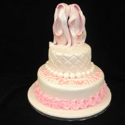 2 Tier Ballerina Birthday Cake