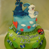 Blue Dragon Childrens Birthday Cake