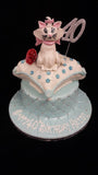 2 tier  Cat Birthday Cake