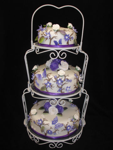 3 Tier  Graceful Wedding Cake