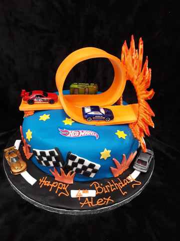 Hotwheels Birthday Cake