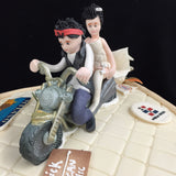 1 Tier Suitcase  Wedding Cake