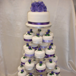 Tower Of Individual Wedding Cakes 1
