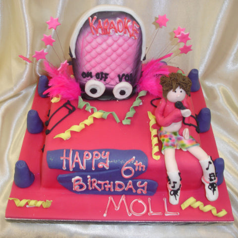 Karaoke Childrens Birthday Cake