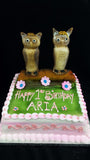 Owl Birthday Cake