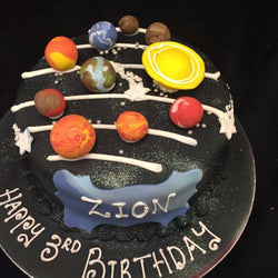 Planet  Birthday Cake