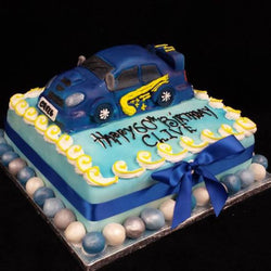 Sports car Birthday Cake