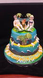 Sun Bather 2 Tier Birthday Cake