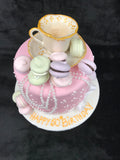 Tea Cup  Birthday Cake