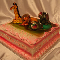 Childrens Animal Cake//