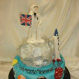 Astronaut Birthday Cake