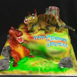Childrens Dinosaur Cake