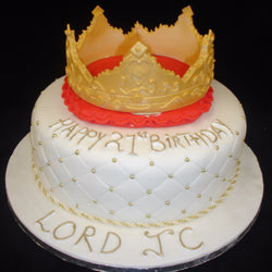Crown Birthday Cake