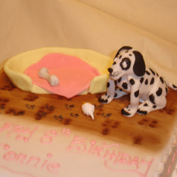 Dalmation Children's Birthday Cake