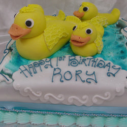 Childrens Duck Birthday Cake