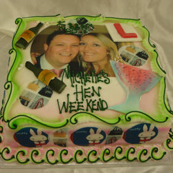 Hen Weekend Cake - UK DELIVERY